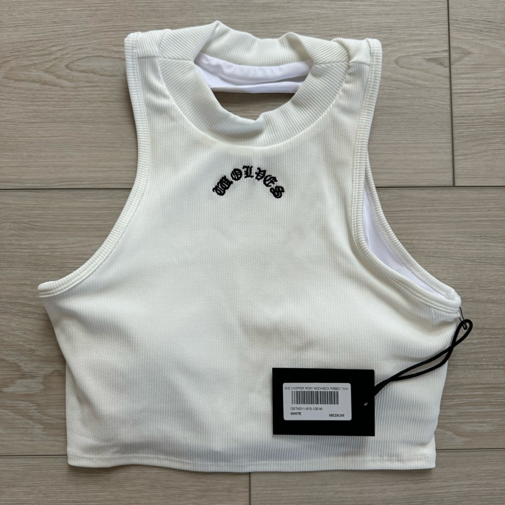 Darc Sport Open Back Mockneck Tank NWT MEDIUM